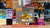 Read  Heavy Construction Cost Data 2000 Means Heavy Construction Cost Data 2000 EBooks Online