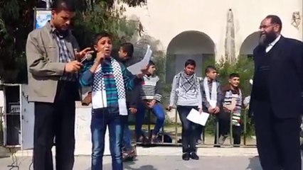 القصيدة الوطنية الشهيرة  للشاعر الفلسطيني "محمدالعمور"حدثني عن غزة هاشم