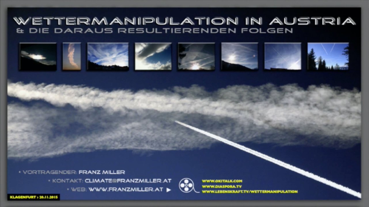 Wettermanipulation in Austria und die daraus resultierenden Folgen (1/3)