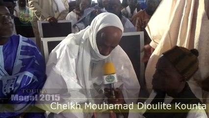 Magal de Touba 2015: Intervention de Cheikh Mouhamad Dioulite Kounta