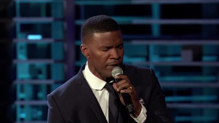 Jamie Foxx Sings - No Weapon (Fred Hammond) - Shining A Light: A Concert for Progress - 2015