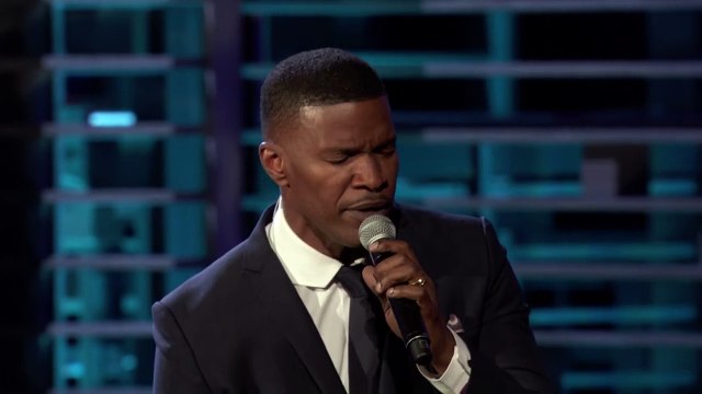 Jamie Foxx Sings - No Weapon (Fred Hammond) - Shining A Light: A Concert for Progress - 2015