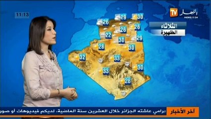 الاحوال الجوية ليوم 29 أكتوبر 2013