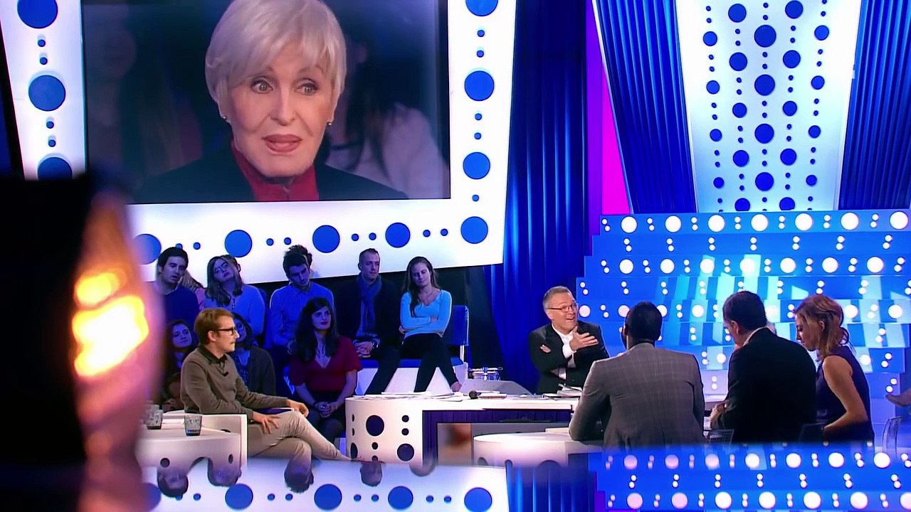 Nicole Croisille et Lorant Deutsch - On nest pas couché 28 novembre 2015 #ONPC