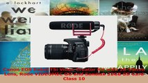HOT SALE  Canon EOS Rebel T5i Video Creator Kit with 1855mm Lens Rode VIDEOMIC GO and Sandisk 32GB