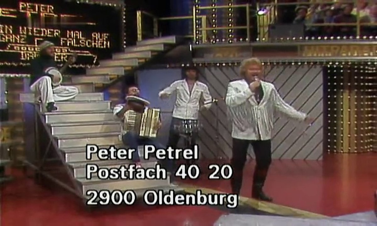 Peter Petrel - Ich bin wieder mal auf 'nem ganz falschen Dampfer 1982