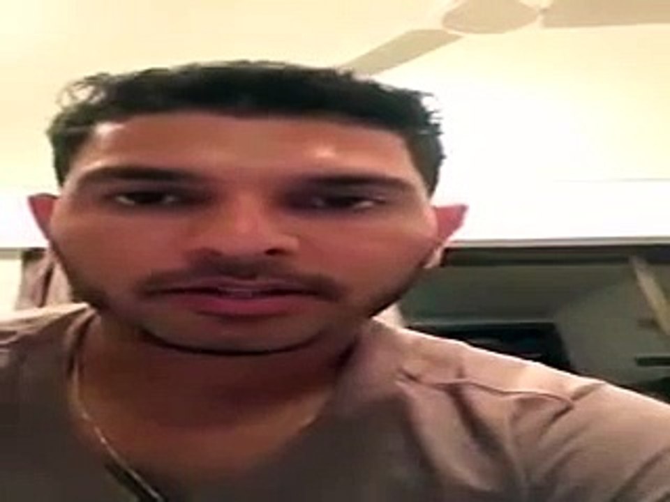 YURAJ  SINGH special message for Shahid afridi and Pesh Team in PSL