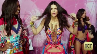 Victoria's Secret Fashion Show: See Kendall Jenner 'Freaking Out' Before Going on Stage