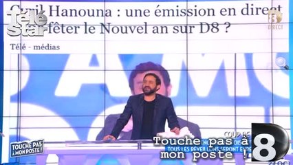 TPMP : le coup de gueule de Cyril Hanouna sur le nouvel an de D8