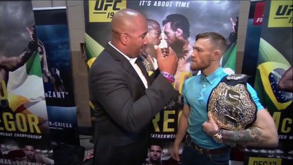 Conor McGregor I will destroy Jose Aldo quickly
