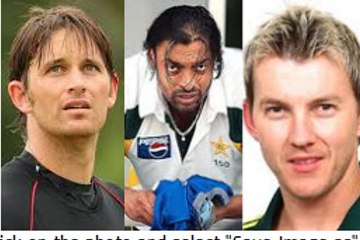 World fastest bowlers  deliveries