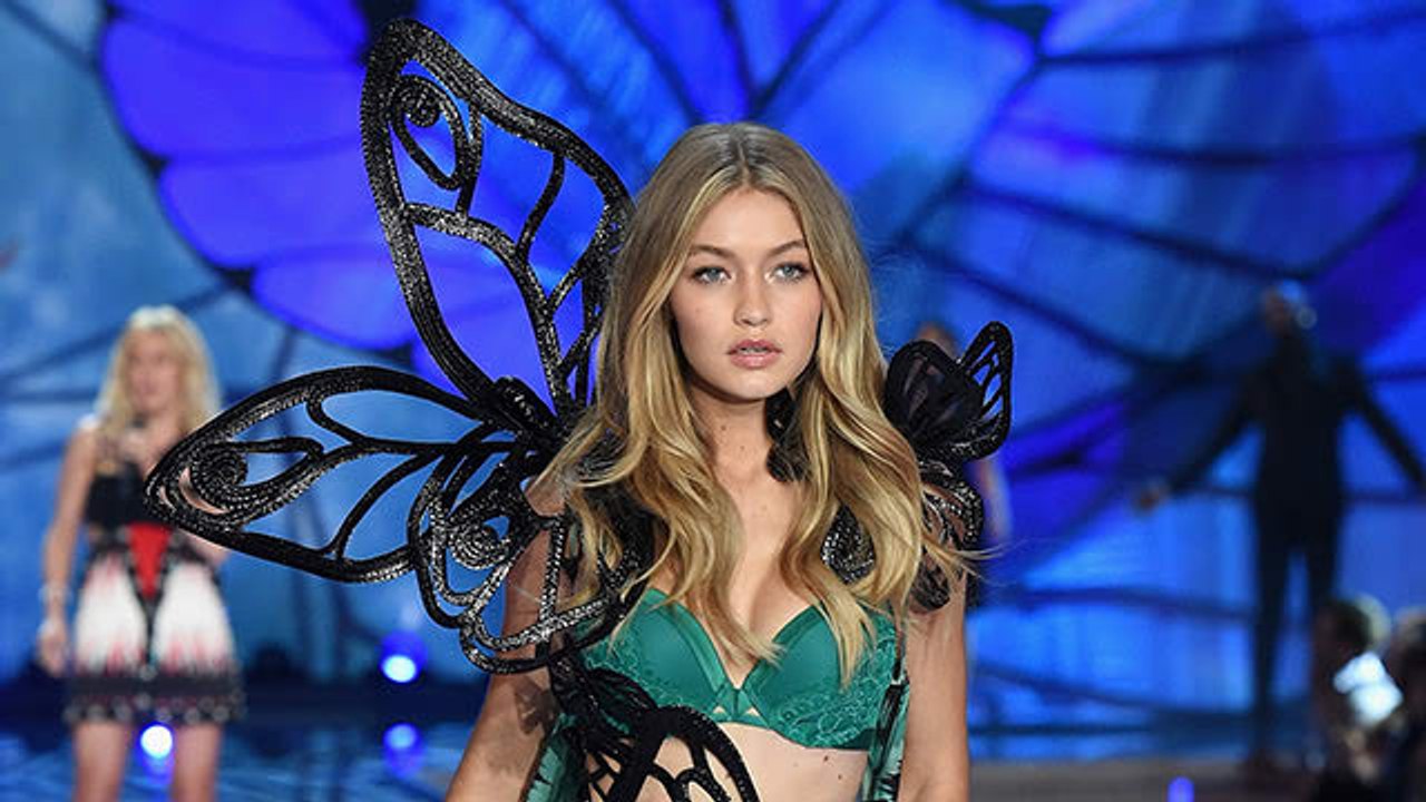 Gigi Hadid Jokes It's 'Weird' Modeling Lingerie in Front of Sister's Boyfriend During VS Fashion …