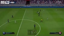 FIFA 16 - PSG-Lyon : Ibrahimovic bute sur Lopes (0-1)