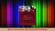 PDF Download  Winding It Back Teaching to Individual Differences in Music Classroom and Ensemble Download Full Ebook