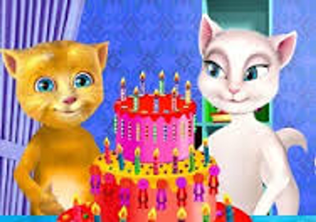 Old MacDonald Had a Farm |Funny Cat Talking Ginger &  Angela|Nursery Rhymes