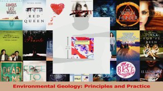 PDF Download  Environmental Geology Principles and Practice PDF Online