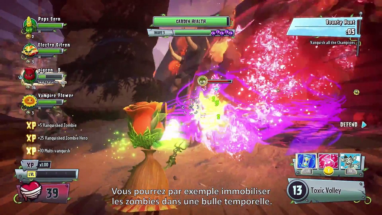 Plants vs Zombies : Garden Warfare 2 - Trailer Mode Jeu Solo