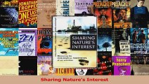 PDF Download  Sharing Natures Interest PDF Online