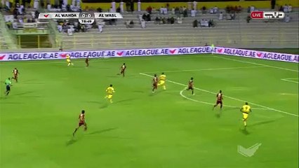 شاهد اهداف مباراة الوصل و الوحدة في الدوري الخليج العربي  10 - 12 - 2015