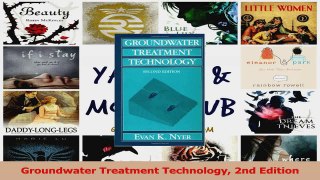 PDF Download  Groundwater Treatment Technology 2nd Edition PDF Full Ebook