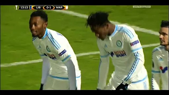 Michy Batshuayi Goal - Liberec 0-1 Olympique Marseille - 10-12-2015