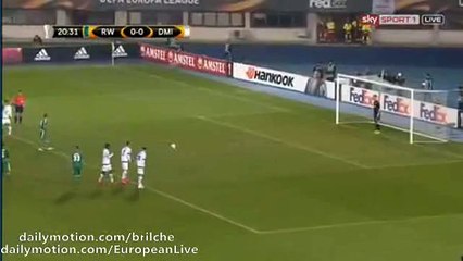 Steffen Hofmann Penalty Miss Rapi Wien 0 - 0 Dinamo Minsk 2015