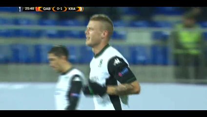 Ragnar Sigurðsson Goal - Gabala 0-1 Krasnodar- 10-12-2015