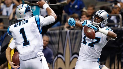 Panthers Cam Newton lasers to Devin Funchess for TD