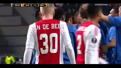 Harmeet Singh Goal - Ajax 1-1 Molde - 10-12-2015
