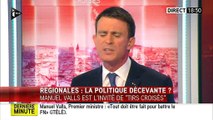 Comment Valls refuse de répondre aux questions sur la phrase de Claude Bartolone