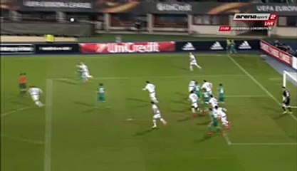 GOAL Maximilian Hofmann __ Rapid Vienna 1 - 0 Din. Minsk __ 10-12-2015
