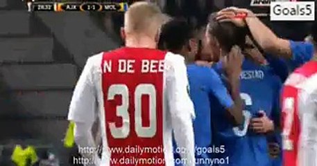 Harmeet Singh Goal Ajax 1 - 1 Molde Europa League 10-12-2015
