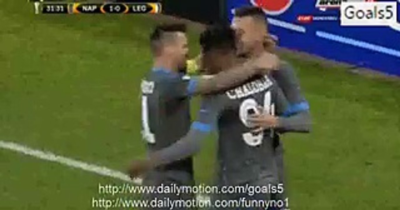 Nathaniel Chalobah Goal Napoli 1 - 0 Legia Europa League 10-12-2015