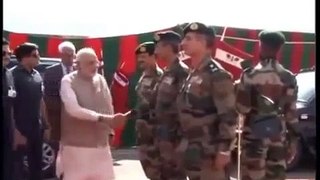 Honble PMs Visit to HQs 14 Corps, Leh