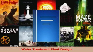 PDF Download  Water Treatment Plant Design Download Full Ebook