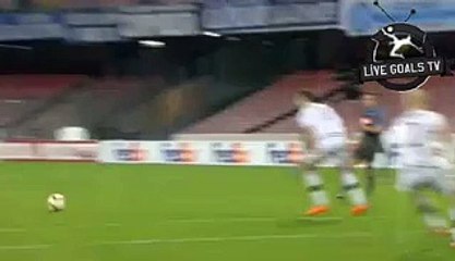 Lorenzo Insigne Amazing Shot hits Post - Napoli vs Legia - Europa League - 10.12.2015