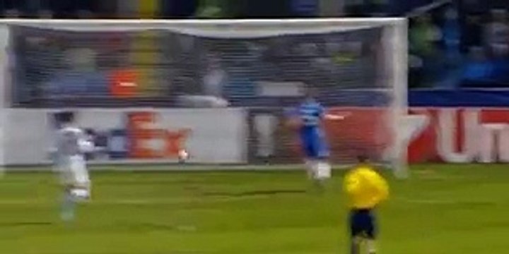 1st half all goals highlights Liberec 0 - 2 Marseille - 10_12_2015