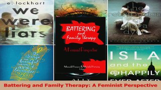 Battering and Family Therapy A Feminist Perspective Download
