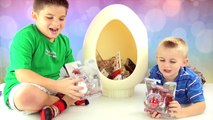 Hatchn Heroes Surprise Eggs! Disney Cars Toys   Buzz, Woody n Baymax Eggs HobbyKidsTV