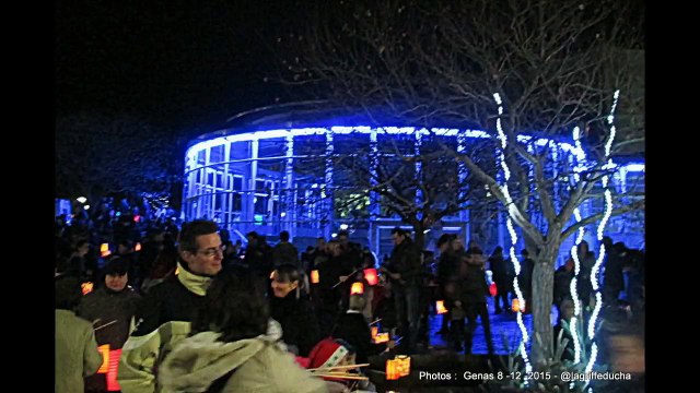 Genas- Défilé des lampions 08-12-2015