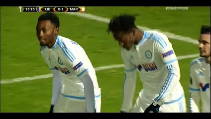 Michy Batshuayi Goal - Liberec 0-3 Olympique Marseille - 10-12-2015