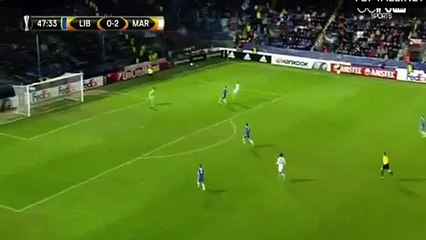 Abdelaziz Barrada Goal - Liberec 0 - 3 Marsella 10-12-2015
