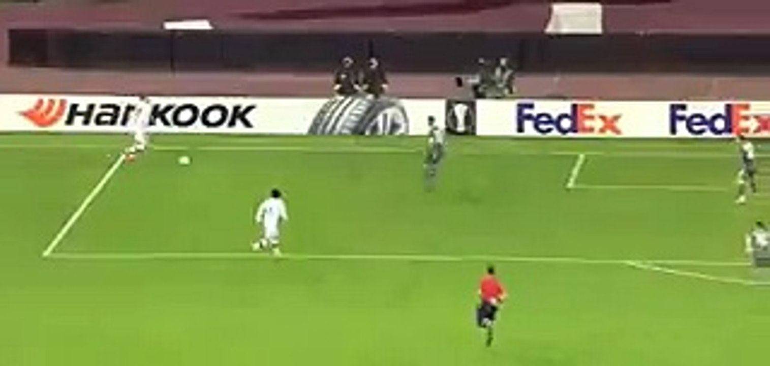 Stojan Vranjes Goal - Napoli 3 - 1 Legia - 10_12_2015