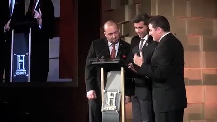 Christian Meier en la gala de premiación ‪#‎1IdeaParaCambiarLaHistoria‬ de ‘History’ 09.12.2015
