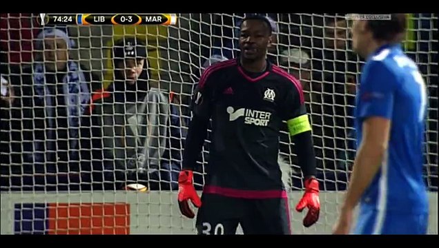 Bakos Goal - Liberec 1-3 Olympique Marseille - 10-12-2015