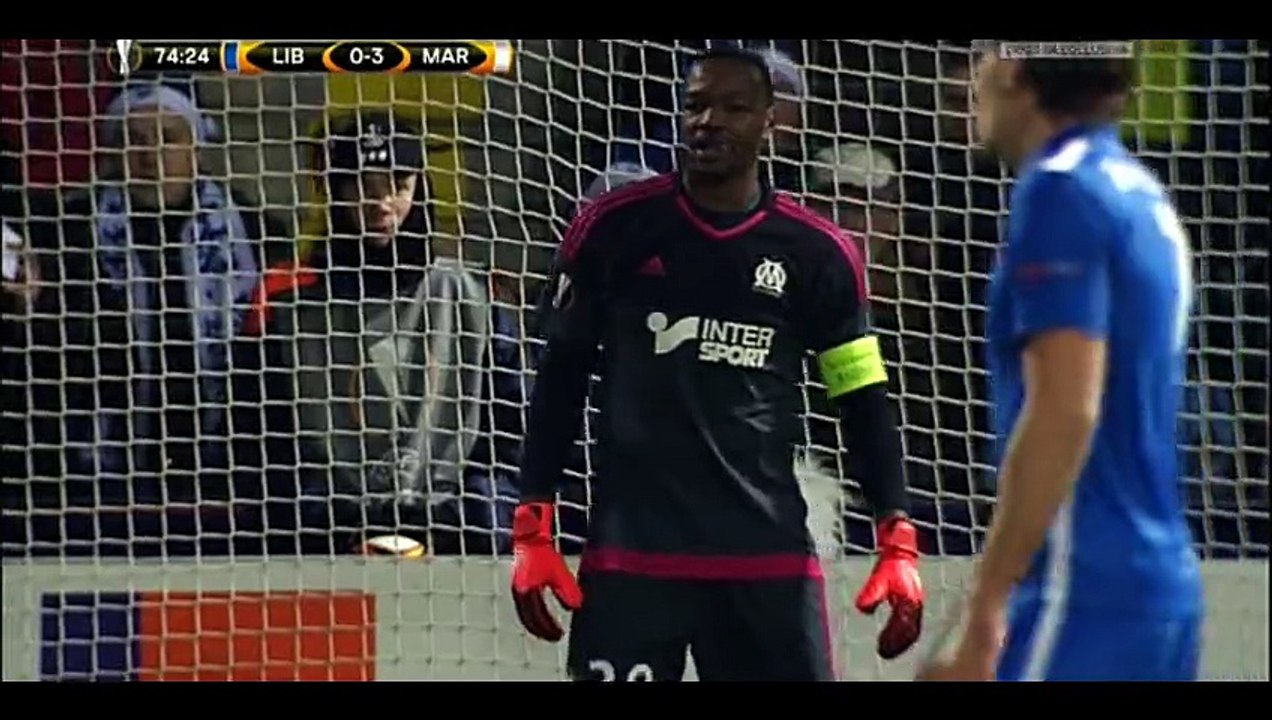 Bakos Goal - Liberec 1-3 Olympique Marseille - 10-12-2015