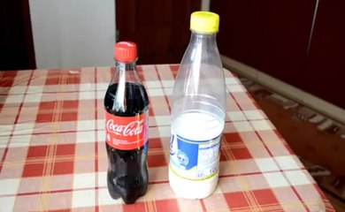 Watch What Happens When You Put Milk in Coca-Cola
