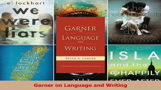 PDF Download  Garner on Language and Writing PDF Online