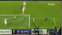 Mertens super Bycyle chance to score Napoli 4-1 Legia 10.12.2015