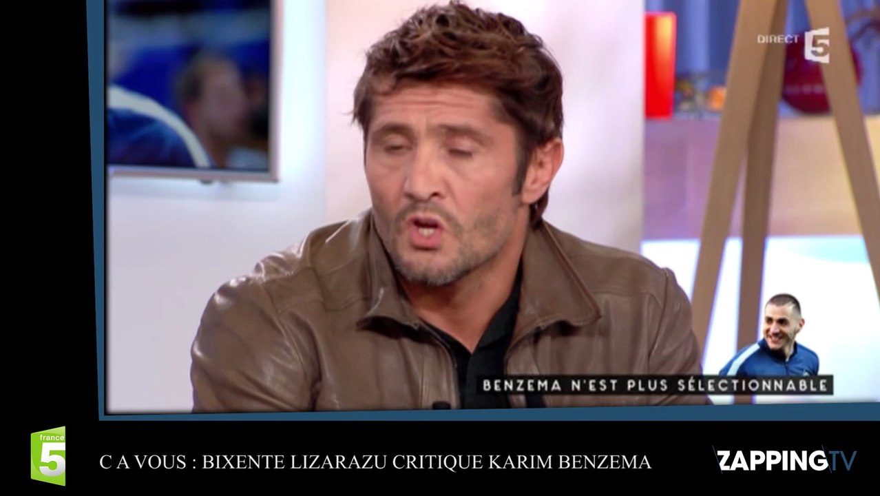 Sextape de Mathieu Valbuena - C à Vous : Bixente Lizarazu critique Karim Benzema